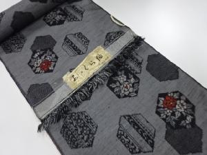 アンティーク　正絹　紬　着尺反物